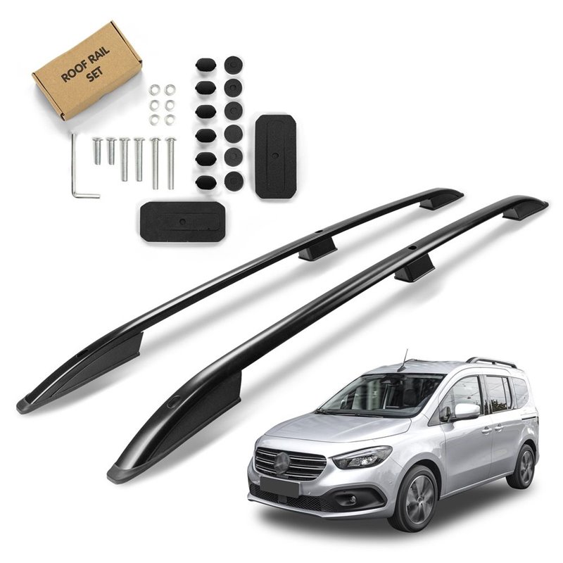 Roof Rails for Mercedes EQT (W420) 2023- Black