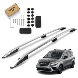 Roof Rails for Renault Kangoo III RJK SHORT 2021- Silver