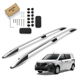 Roof Rails for Nissan Townstar NFK SHORT 2022- Silver