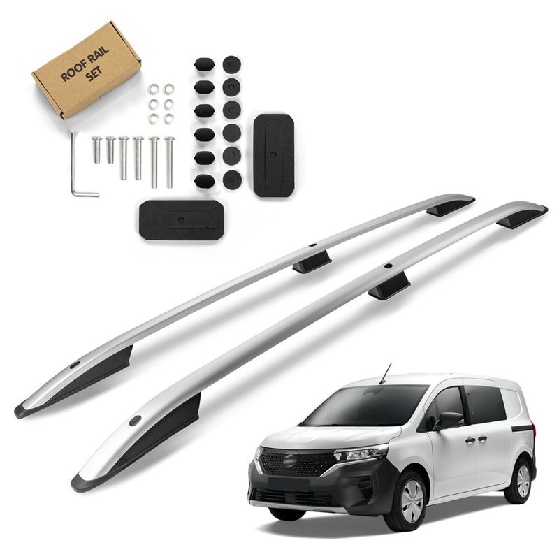 Roof Rails for Nissan Townstar NFK SHORT 2022- Silver