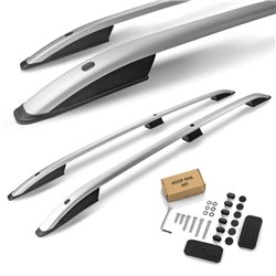 Roof Rails for Nissan Townstar NFK SHORT 2022- Silver