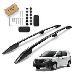 Roof Rails for Nissan Townstar NFK SHORT 2022- Black