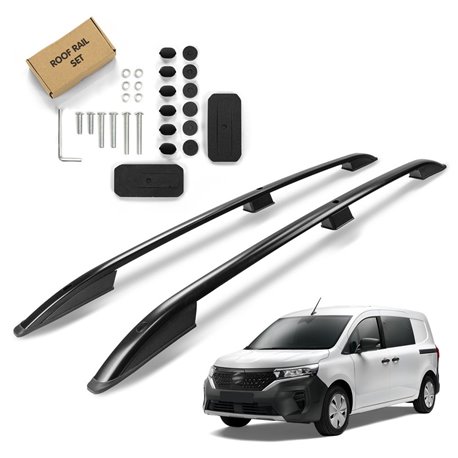 Roof Rails for Nissan Townstar NFK SHORT 2022- Black