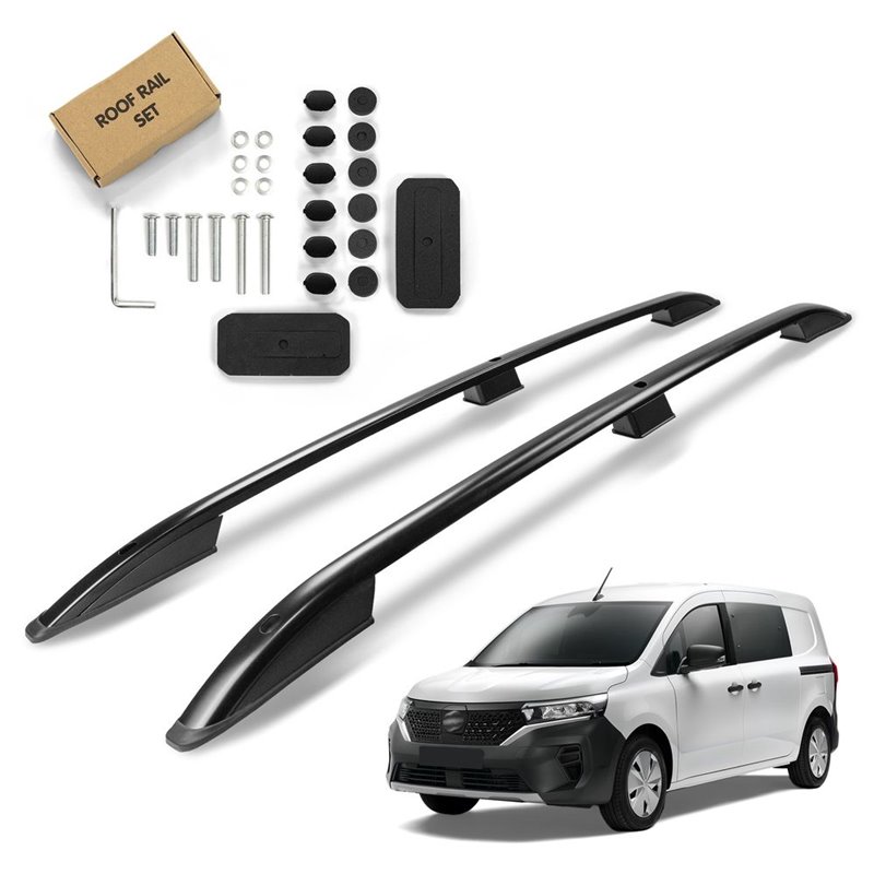 Roof Rails for Nissan Townstar NFK SHORT 2022- Black