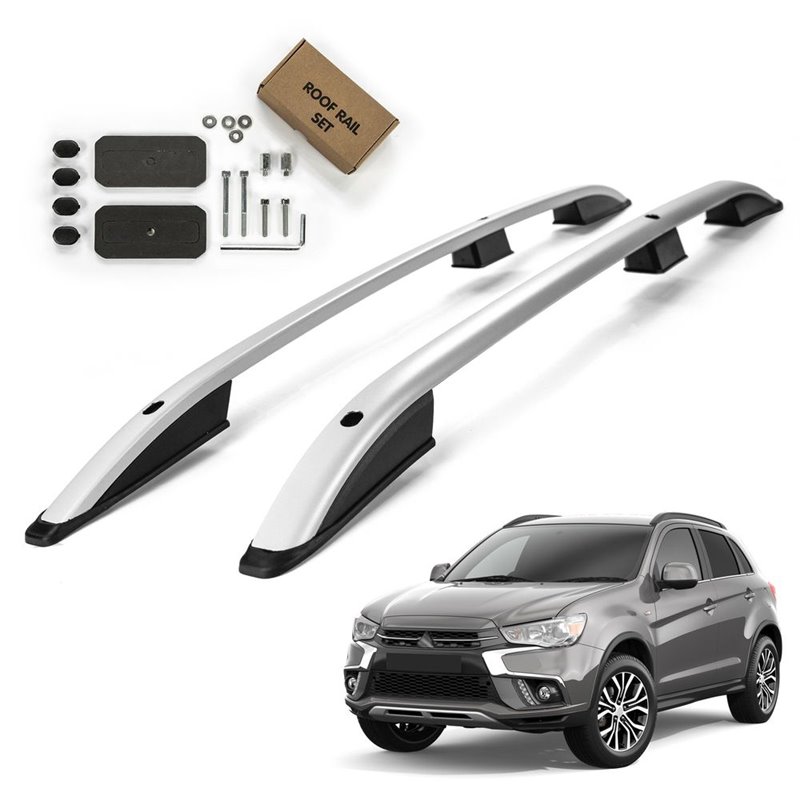 Roof Rails for Mitsubishi ASX I GA 2010-2021 Silver