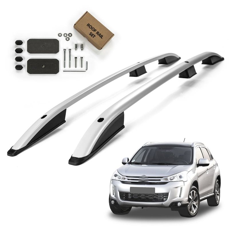 Roof Rails for Citroen C4 Aircross B GA0 2012-2017 Silver