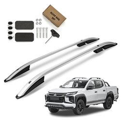 Roof Rails for Mitsubishi L200 V KJ 2015-2022 Silver