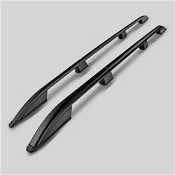 Roof Rails for Opel Vivaro A X83 SHORT SWB 2001-2014 Black