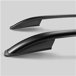 Roof Rails for Opel Vivaro A X83 SHORT SWB 2001-2014 Black