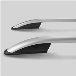 Roof Rails for Nissan Primastar X83 SHORT 2002-2015 Silver