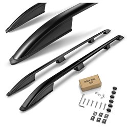 Roof Rails for Nissan Primastar X83 SHORT 2002-2015 Black