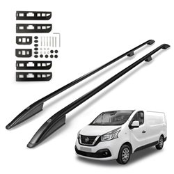 Roof Rails for Nissan NV300 X82 SHORT SWB 2016-2021 Black