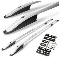 Roof Rails for Nissan Primastar II X82 SHORT 2021- Silver