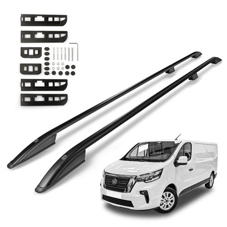 Relingi dachowe Nissan Primastar II X82 SHORT 2021- czarne