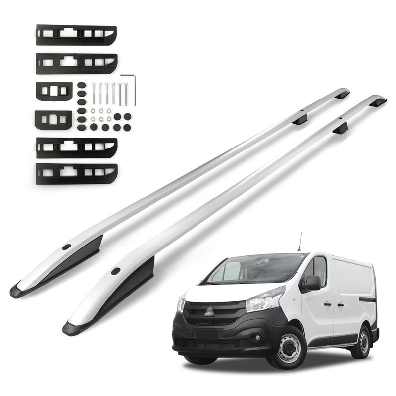 Roof Rails Mitsubishi Express IV X82 SHORT 2020-2022 Silver