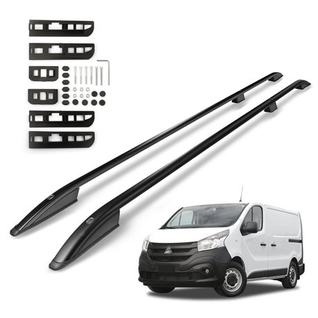 Roof Rails Mitsubishi Express IV X82 SHORT 2020-2022 Black