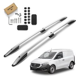 Roof Rails for Mercedes Citan W420 SHORT 2021- Silver