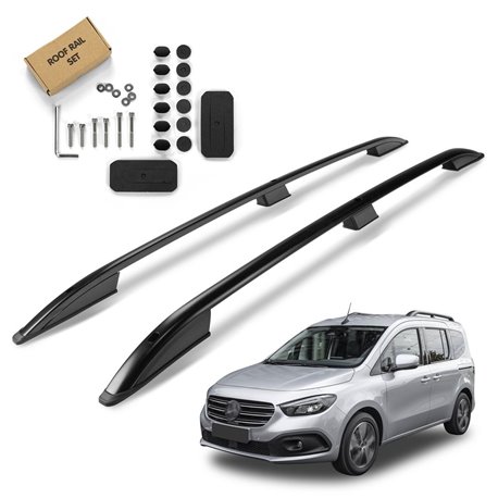 Roof Rails for Mercedes EQT (W420) 2023- Black