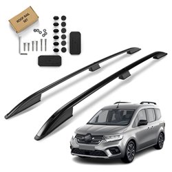 Roof Rails for Renault Kangoo III RJKSHORT 2021- Black