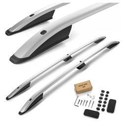 Roof Rails for Nissan Townstar NFK SHORT 2022- Silver