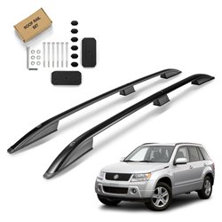 Roof Rails for Suzuki Grand Vitara II JT 5D 2005-2015 Black