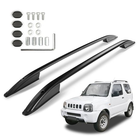 Roof Rails for Suzuki Jimny III (FJ) 1998-2018 Black