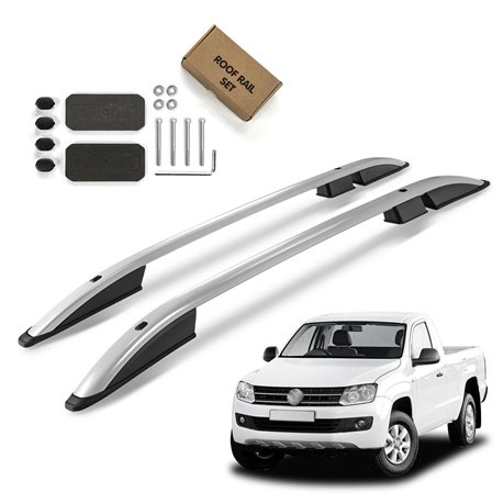 Relingi dachowe VW Amarok I (2H) 2010-2020 srebrne