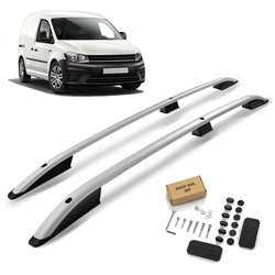 Relingi dachowe VW Caddy 2K SHORT FL 2010-2015 srebrne