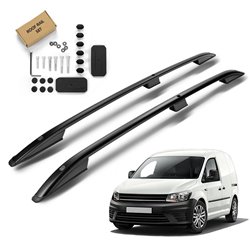 Relingi dachowe VW Caddy 2K SHORT FL 2010-2015 czarne