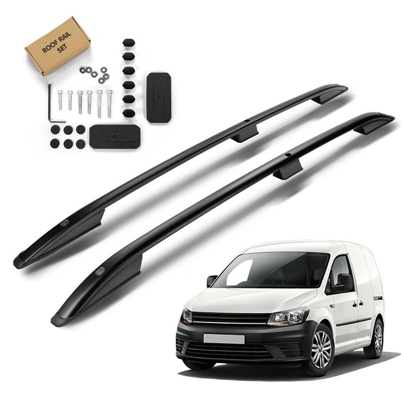 Relingi dachowe VW Caddy 2K SHORT FL 2010-2015 czarne