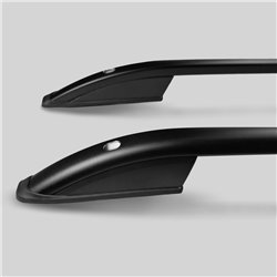 Roof Rails Volkswagen VW Caddy 2K Maxi FL 2010-2015 Black