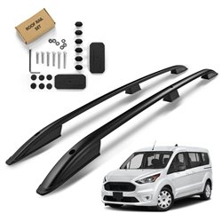 Roof Rails for Ford Transit Connect Mk3 SK SHORT 2024- Black