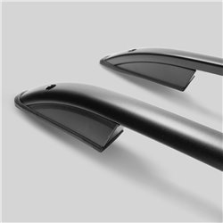 Roof Rails for Volkswagen VW Touareg I (7L) 2002-2010 Black