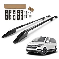 Roof Rails VW Caravelle T6.1 SHORT 2019-2023 Black