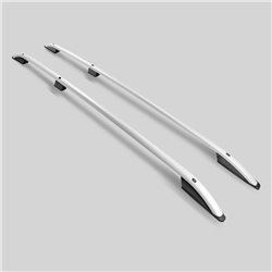 Roof Rails for Peugeot Rifter (K9) LONG (L2) 2021- Silver