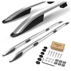 Roof Rails for Nissan Primastar X83 LONG 2002-2015 Silver