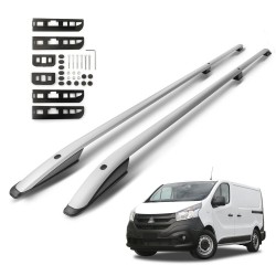 Roof Rails Mitsubishi Express IV X82 LONG 2020-2022 Silver