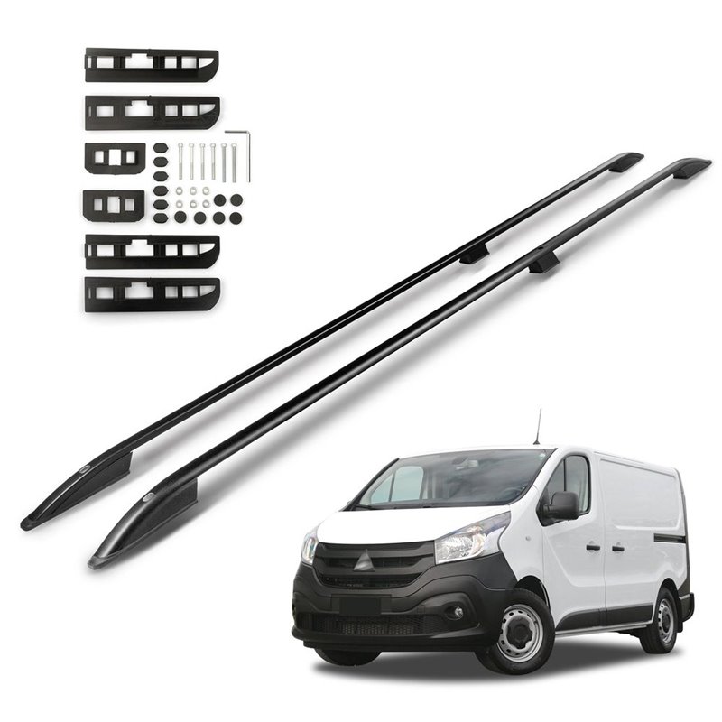 Roof Rails Mitsubishi Express IV X82 LONG 2020-2022 Black