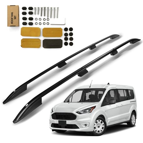 Roof Rails Ford Grand Transit Connect Mk3 SK 2024- Black