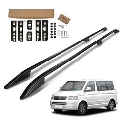 Relingi dachowe VW Caravelle T5 LONG 2003-2015 czarne