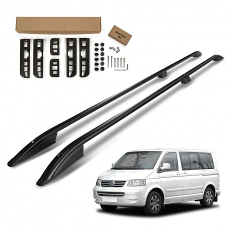 Relingi dachowe VW Caravelle T5 LONG 2003-2015 czarne