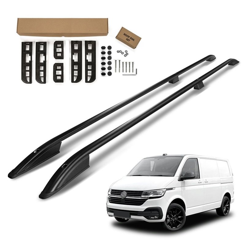 Relingi dachowe VW Transporter T6.1 LONG 2019-2023 czarne