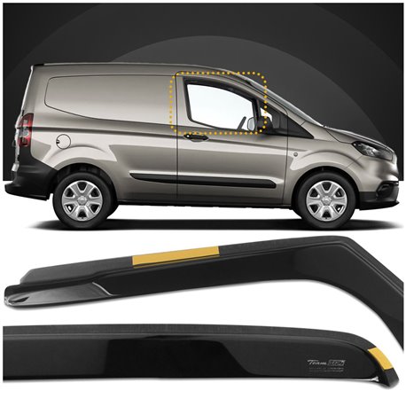 Wind deflectors Ford Tourneo Courier I 2014-2023