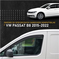 Owiewki szyb Volkswagen Passat B8 Sedan 2014-2021