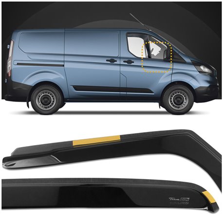 Wind deflectors Ford Transit Custom V362 2012-2023