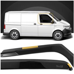 Wind deflectors Volkswagen Transporter T6 2015-2019