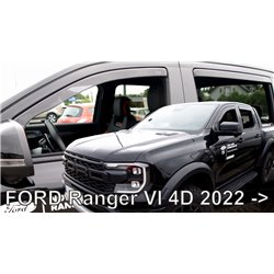 Owiewki szyb do Ford Ranger VI P703 2022-