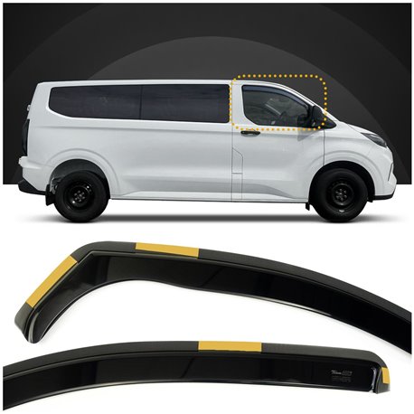 Wind deflectors Ford Tourneo Custom II V710 2023-