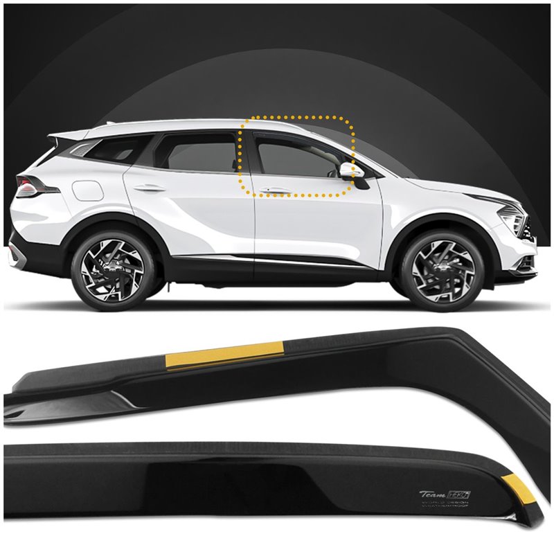 Side Wind deflectors for KIA Sportage V NQ5 2022-