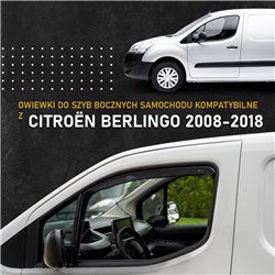 Owiewki przód do Citroen Berlingo II B9 2008-2018